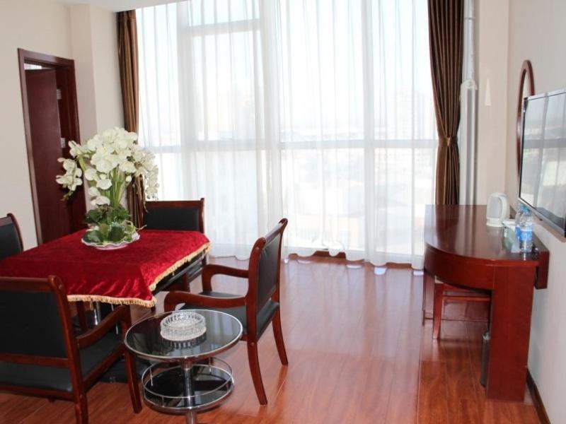 Greentree Inn Tianjin Jinghai Jinqiao International Trade Center Eksteriør bilde
