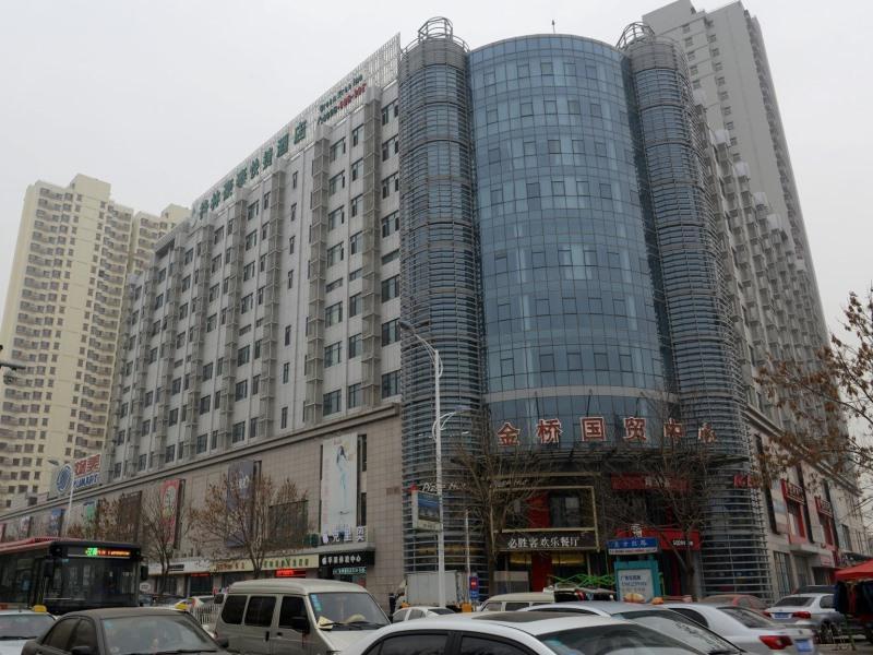 Greentree Inn Tianjin Jinghai Jinqiao International Trade Center Eksteriør bilde